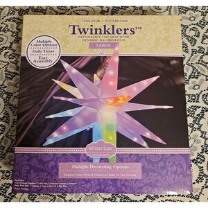 Winter Lane Collection Twinklers Decorative LED Star